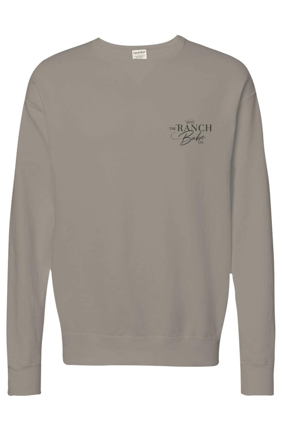 Chest Logo Ranch Babe Co. Crewneck