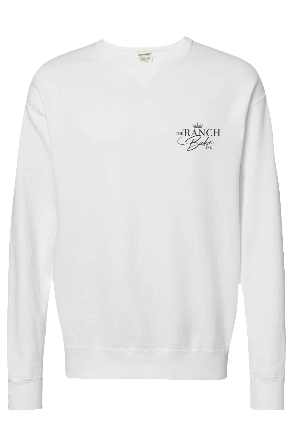 Chest Logo Ranch Babe Co. Crewneck